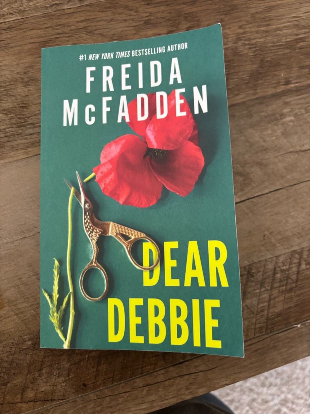 Freida McFadden "Dear Debbie" Paperback Book
